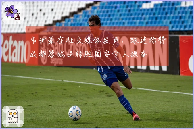 韦世豪在社交媒体发声，球迷称赞成都蓉城逆转胜国安令人振奋
